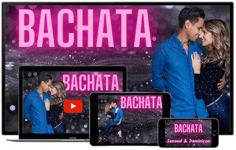 The Bachata program on a laptop, tablet and phone