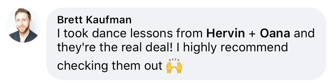 Testimonial from Brett Kaufman