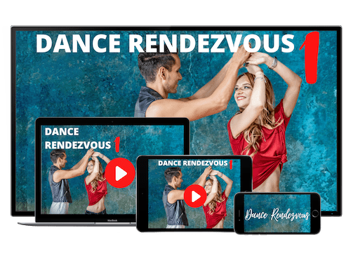 The Dance Rendezvous program on a laptop, tablet and phone