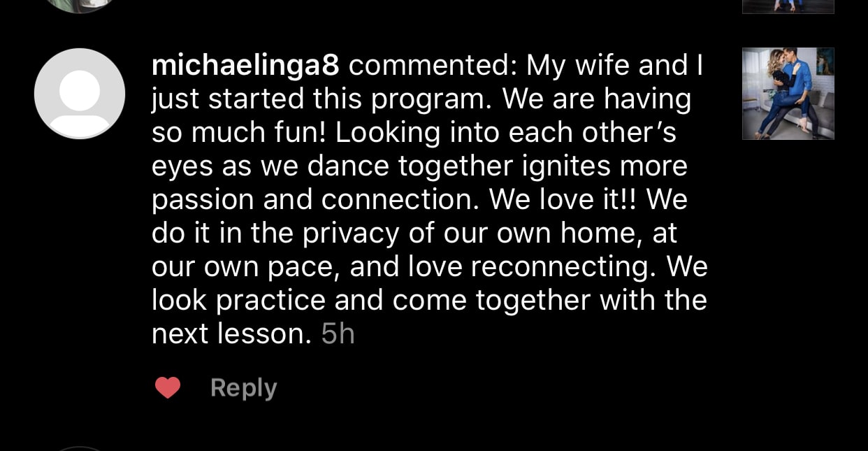 Testimonial from Michael Inga